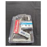 Hollis Round Rose Matte Black Privacy BedBath Door