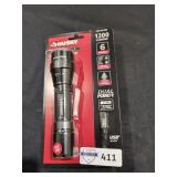 1200 Lumens Dual Power LED Rechargeable Focusing F