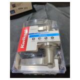 Hollis Round Rose Satin Nickel Privacy BedBath Doo