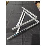 10 in. X 8 in. Oil-Rubbed Bronze Heavy Duty Shelf