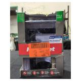 Kwikset Halifax Matte Black Passage Lever Right or