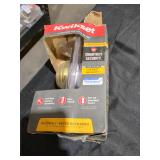 Polished Brass Double Cylinder Deadbolt Featuring