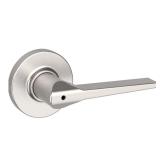 Hollis Round Rose Satin Nickel Privacy BedBath Doo