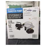 Everbilt 110 HP Non-Submersible Self-Priming Trans