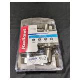 Hollis Round Rose Satin Nickel Privacy BedBath Doo