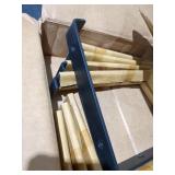 10 in. Black J Steel Shelf Bracket