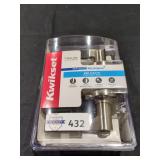 Hollis Round Rose Satin Nickel Privacy BedBath Doo