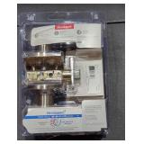 Hollis Round Rose Satin Nickel Privacy BedBath Doo