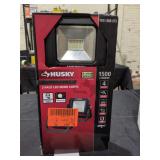 Husky 2 Pack Rechargeable LED Work Lights 1500 Lum