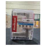 Hollis Round Rose Satin Nickel Privacy BedBath Doo