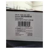 Naples Matte Black BedBath Door Lever