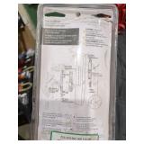 Prime-Line Sliding Door Handle, Flush Mount, White