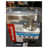 Hollis Round Rose Satin Nickel Privacy BedBath Doo