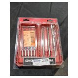4 Cutter SDS Plus Rotary Hammer Drill Bit Set, 8 P