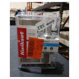 Hollis Round Rose Satin Nickel Privacy BedBath Doo