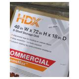 6-Tier Commercial Grade Heavy Duty Steel Wire Shel