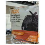 50 Gallon Black Extra Large Trash Bags (50-Count)