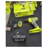 Ryobi 18V 3/8" Drill Kit (Grade: B+)