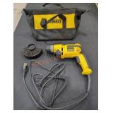 DeWalt Corded 3/8" VSR Drill (Grade: C)