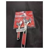 Milwaukee 6" & 10" Adjustable Wrench