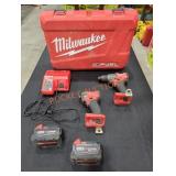 Milwaukee M18 2-Tool Combo Kit (Grade: D)