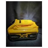 DeWalt XR 20v MAX 8Ah PowerPack Battery
