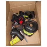 Box Lot Of Assorted Tool Parts