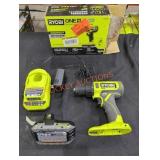 Ryobi 18V Compact Drill/Driver Kit (Grade: B+)