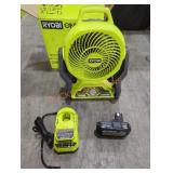 Ryobi 18V Hybrid 7.5" Fan Kit (Grade: B+)