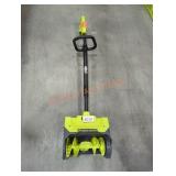 Ryobi 18v 10" Snow Shovel, TOOL ONLY