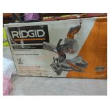Ridgid 18V 7-1/4" Sliding Miter Saw, Dual Bevel