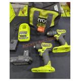 Ryobi 18V 2-Tool Combo Kit (Grade: D)