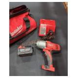 Milwaukee M18 1/2" High Torque Impact Wrench Kit