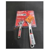Milwaukee 6" & 10" Adjustable Wrench (Grade: B+)
