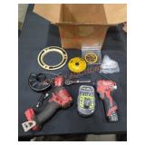 Box Lot Assorted Tools And Accessories