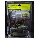 Ryobi One+18v Lithium HP 6Ah Battery 2pk