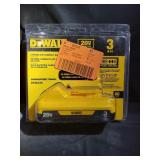 DeWalt 20v Max Lithium-Ion 3Ah Battery