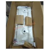 Double Sink Vanity Top Only, White, 51"