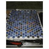 Penny Round Azul Glossy 15X THE BID. 15X THE BID.