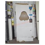 Delta Pivoting Shower Door, 30"-33"