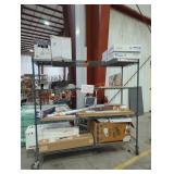 Rack Lot Assorted Home Improvement Items