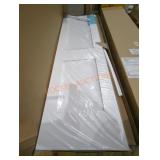 Eight Doors 2 Panel White Shaker Door 80" x 24"