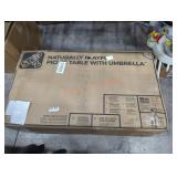 Picnic Table w/ Umbrella