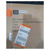 24in x 35in Base Flush End Panel