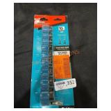 Makita 10 Pc 3/8" Drive SAE Impact Socket Set