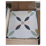 (8) Cases Porcelain Tile 5.16 SQ. FT Per Case
