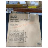 Muppet paws portable pet gate fieldstone