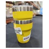 2 Room Essential Steel Cups w Lid