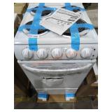 White 20" w x 38" h Oven