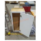 Cabinet 30"h x 14 w x 12" d, White, Door is not